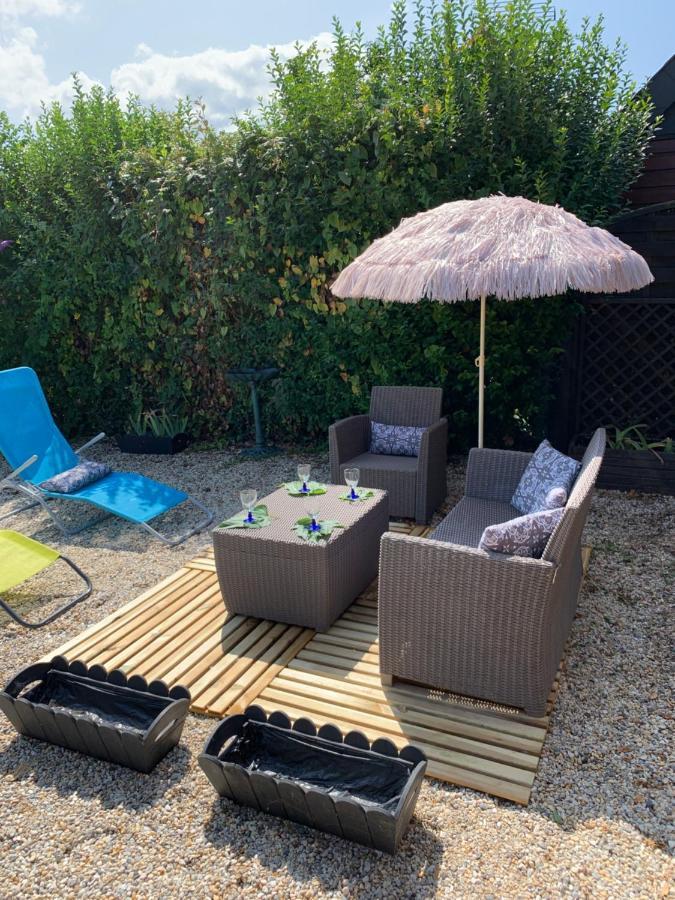 הוילה מרוויל-פרנסויל-פלאז' Chalet Bord De Mer 6 Couchages מראה חיצוני תמונה